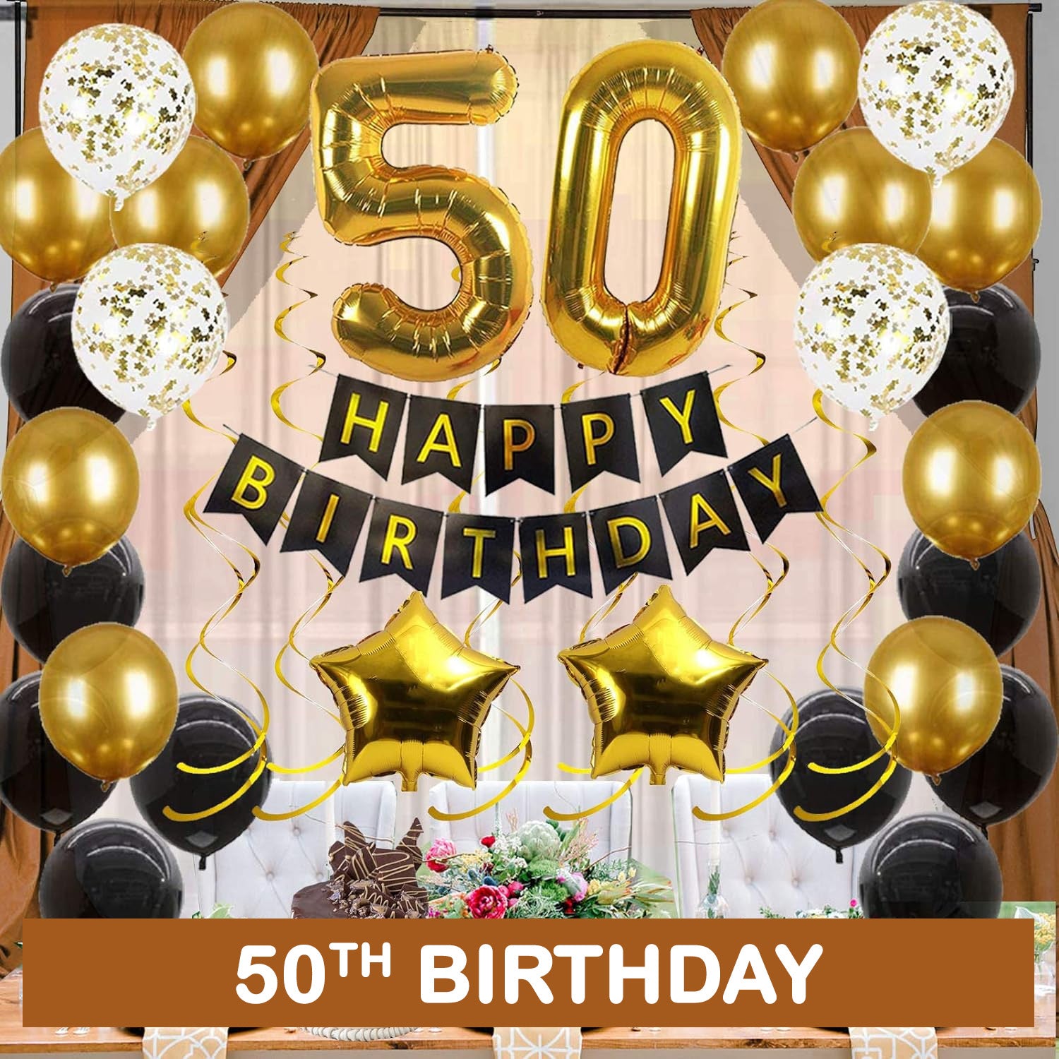 50th Birthday Decorations