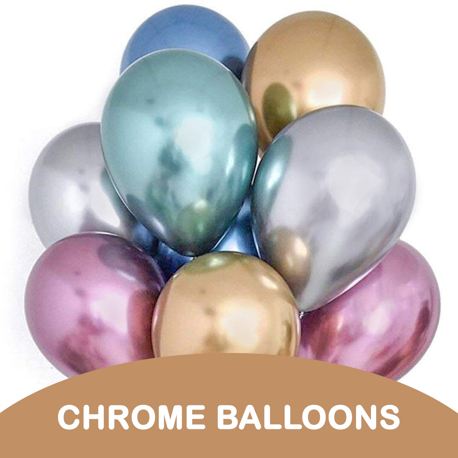 Chrome Balloons