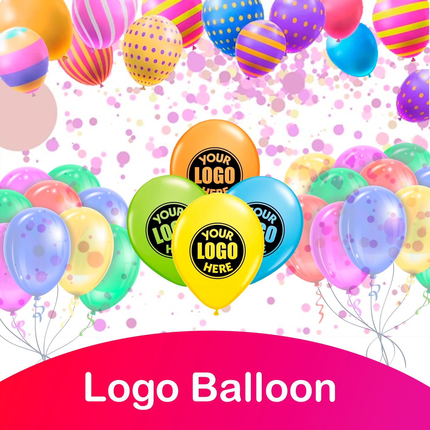 Logo balloons