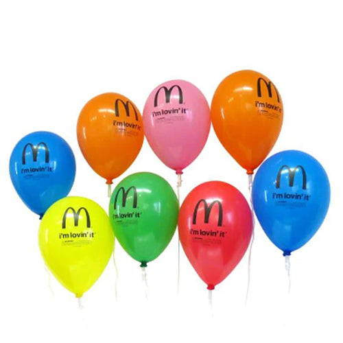 Custom Printed Balloons with Logo & Name Pack