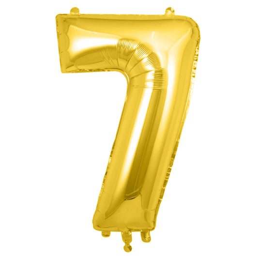 HK balloons   Gold Number 7