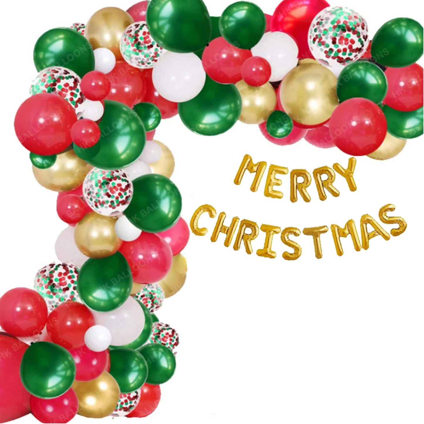 HK-balloons-Merry Christmas Decoration DIY KIT