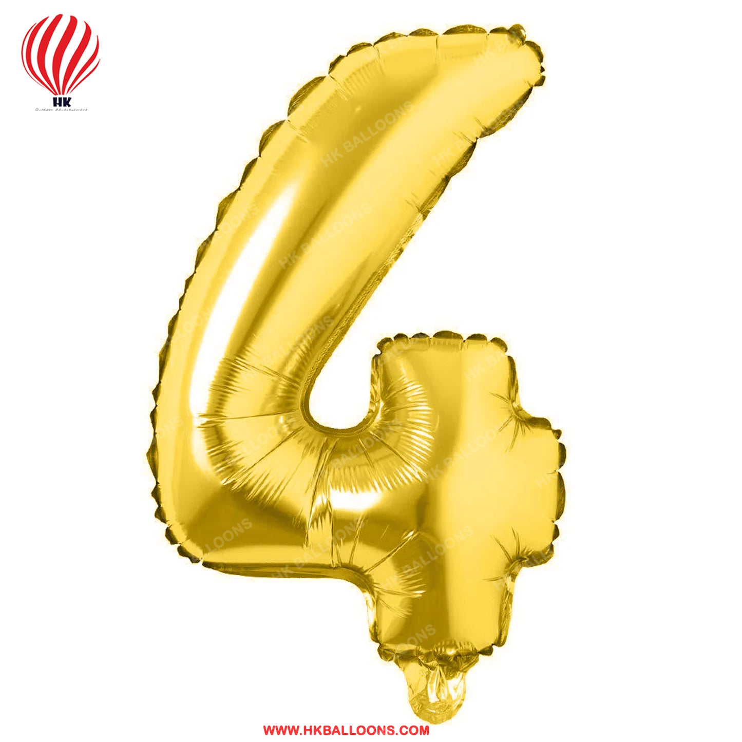 HK balloons   Gold Number 4