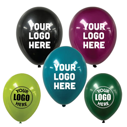 Custom Logo Balloons Print Name & Branding for Event Promotions