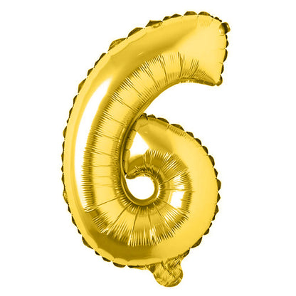 HK balloons   Gold Number 6