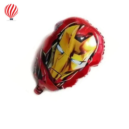 HK balloons Pod Marco Printed Avengers (Spider Man) Foil Balloon For Birthday And Party Celebration Balloon (Red and Yellow Coloure Pack Of 1)