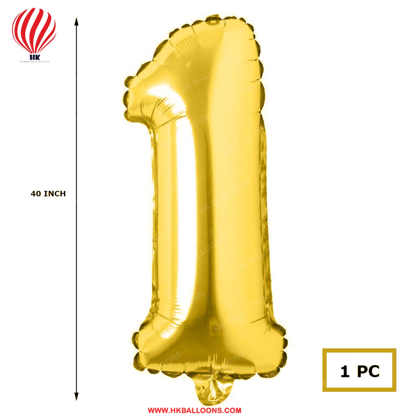 HK balloons   Gold Number 1