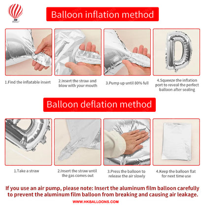 HK balloons 40 inches Number Foil Balloon Rose Gold Number 1