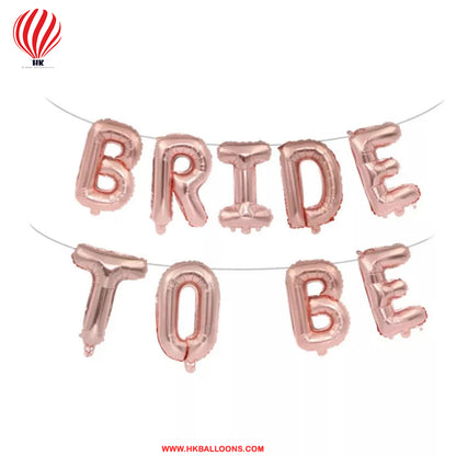 HK-blloons-Bride To Be Hen Party Decoration Balloons Bunting for Bridal Shower Hen Do Decor