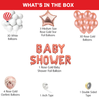 HK balloons Grand your star with Baby Shower Kit