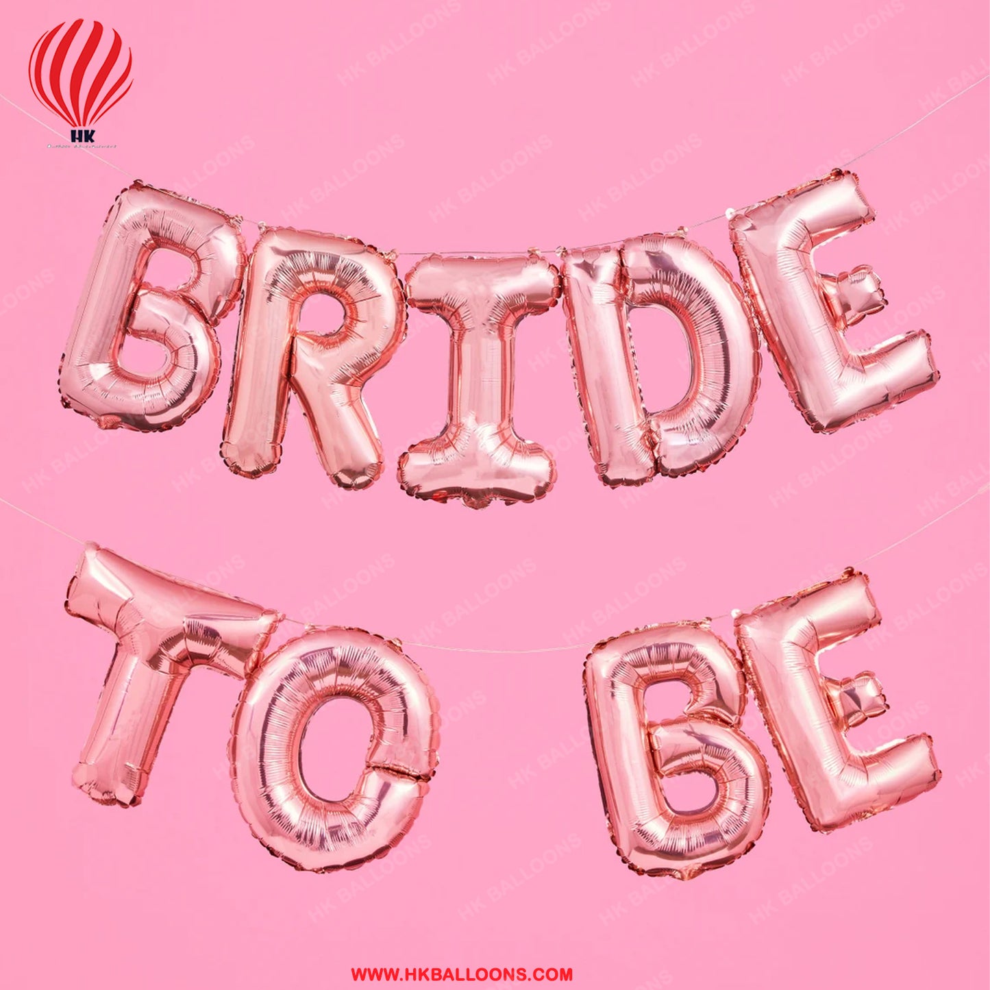 HK-blloons-Bride To Be Hen Party Decoration Balloons Bunting for Bridal Shower Hen Do Decor