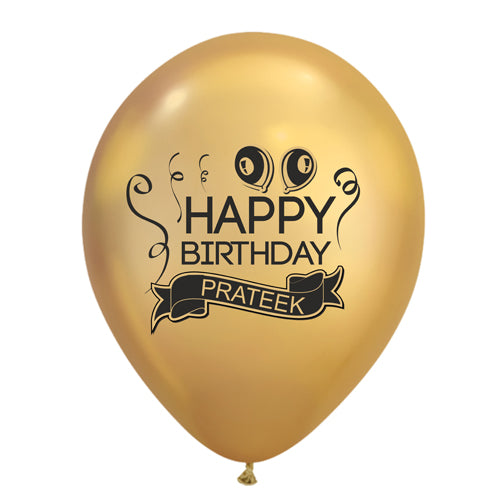 Happy Birthday Latex Printed Balloon