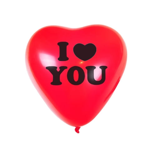 Personalized Love theme Latex Balloons for Anniversary/Valentine Day